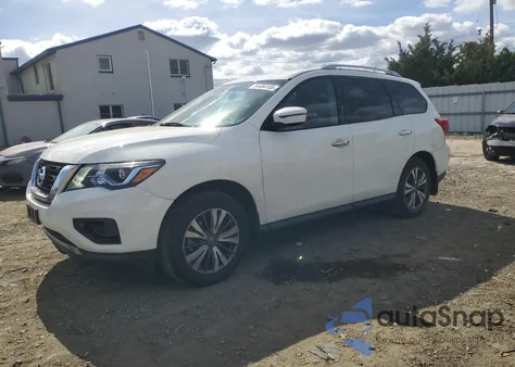 2018 Nissan Pathfinder S from USA, damaged, VIN 5N1DR2MM4JC679248